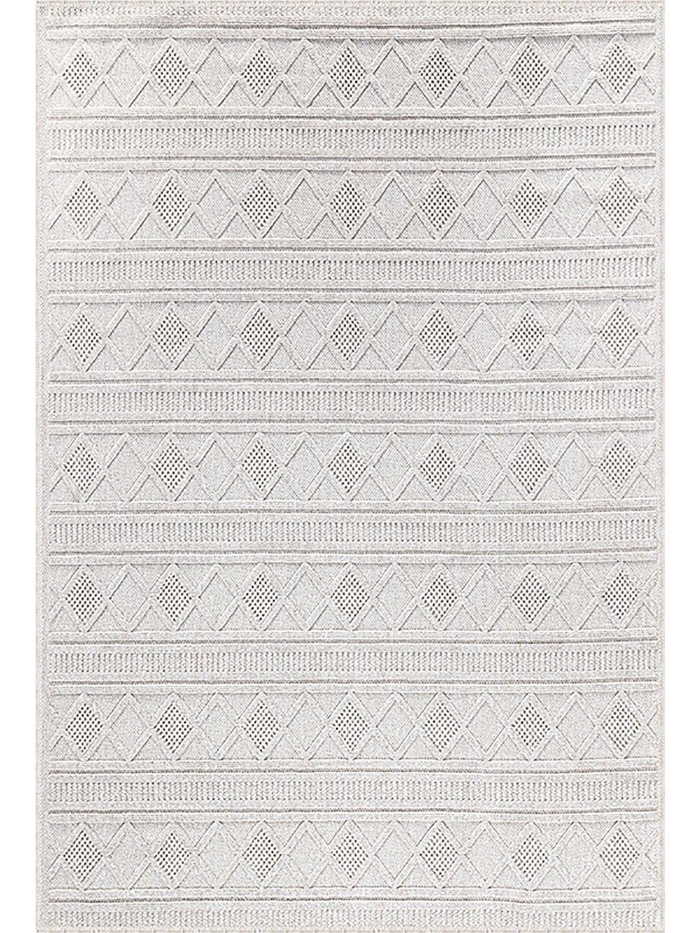 Konfor Halı Krem Konfor Vlora 4769 Jüt Hasır Buke Örme Kilim-80x300 - 2