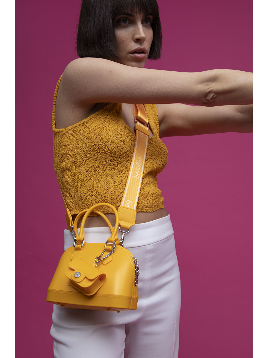 Kadın El Çantası Sarı BNT1449