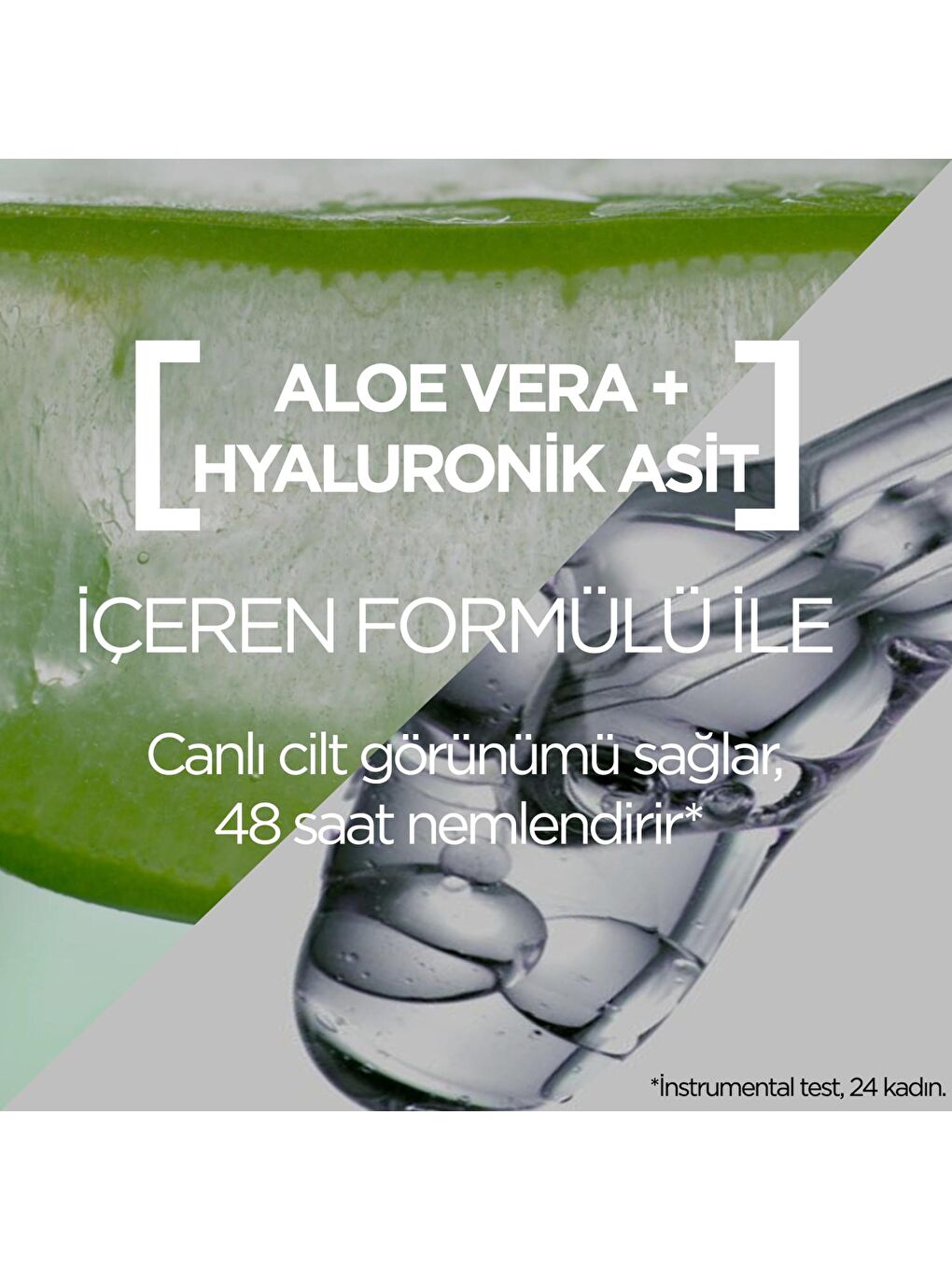 GARNIER Şeffaf Hyaluronik Aloe Günlük Nemlendirici Jel 50ml - 3