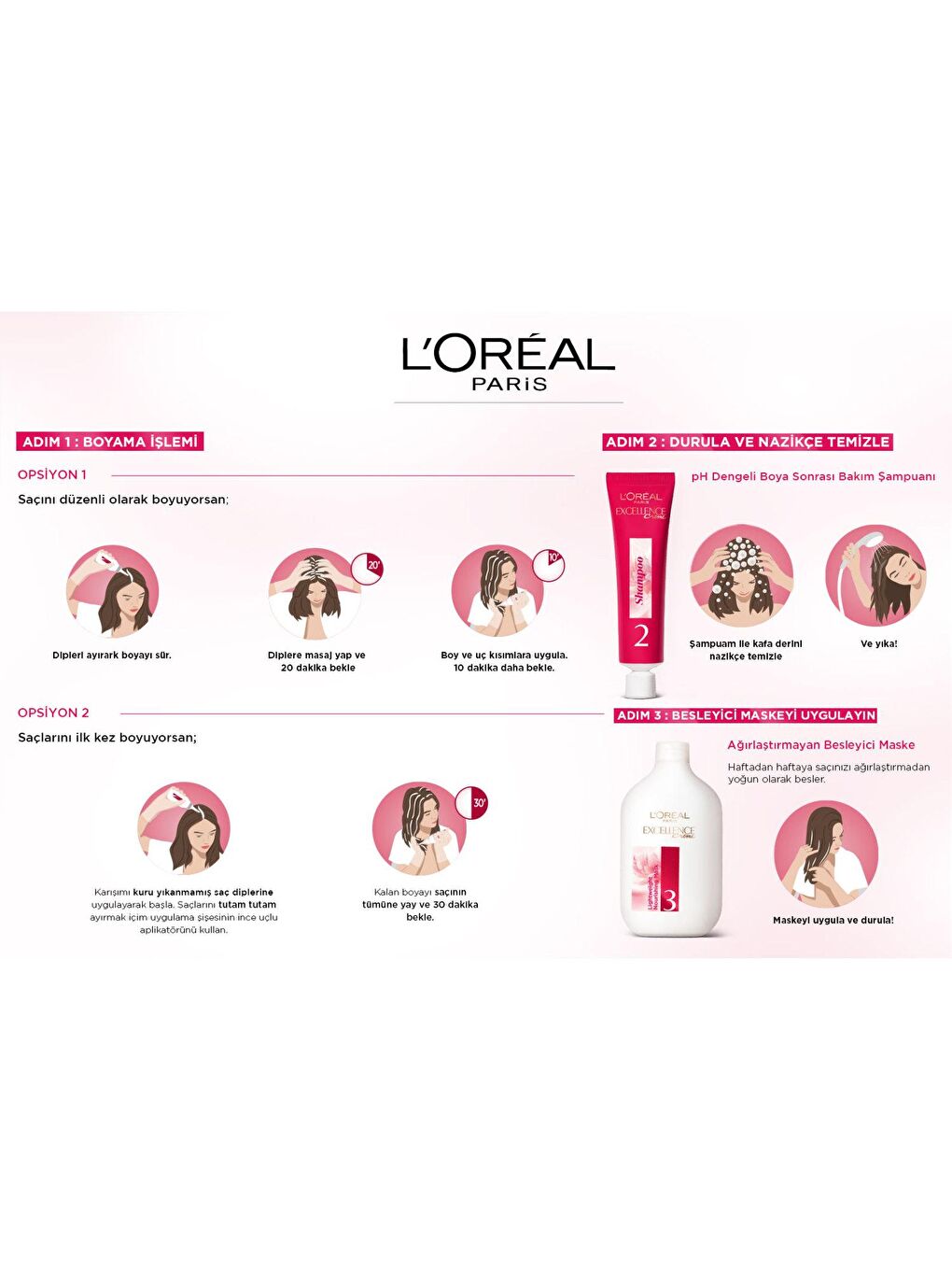 Excellence Creme Saç Boyası - 5.32 Altın Kahve-6