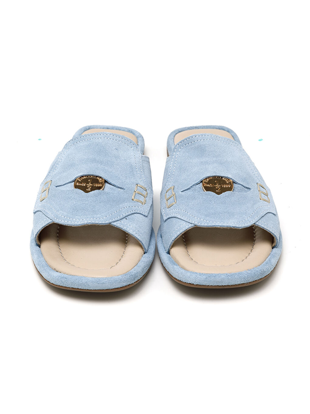 Kadın Terlik RC-25Y-001-R29635 Bebe Mavi Süet-2