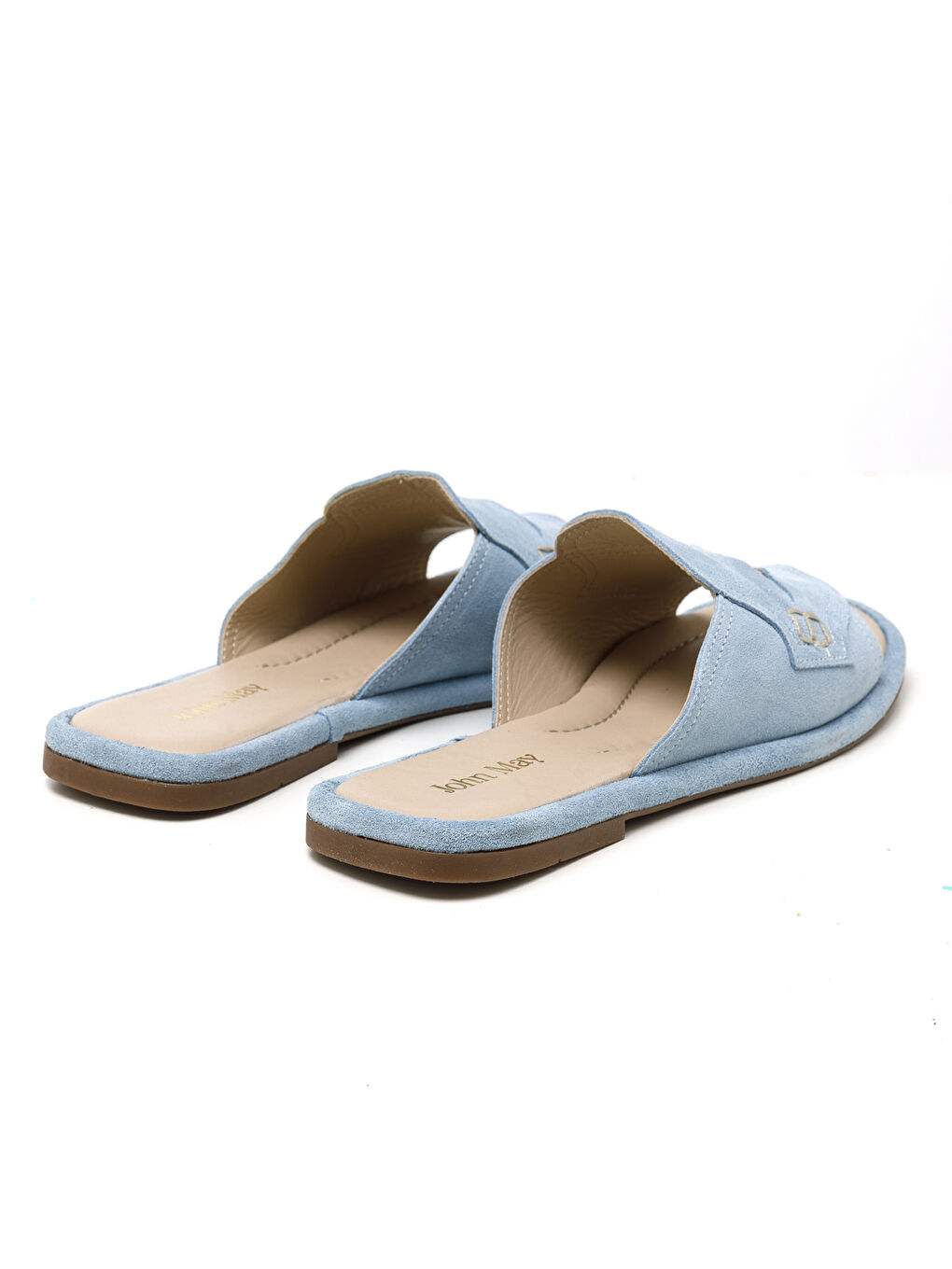 Kadın Terlik RC-25Y-001-R29635 Bebe Mavi Süet-3