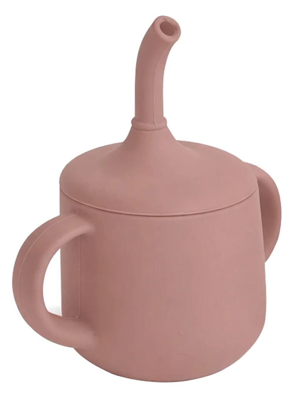 Silikon Pipetli Bardak Mocha