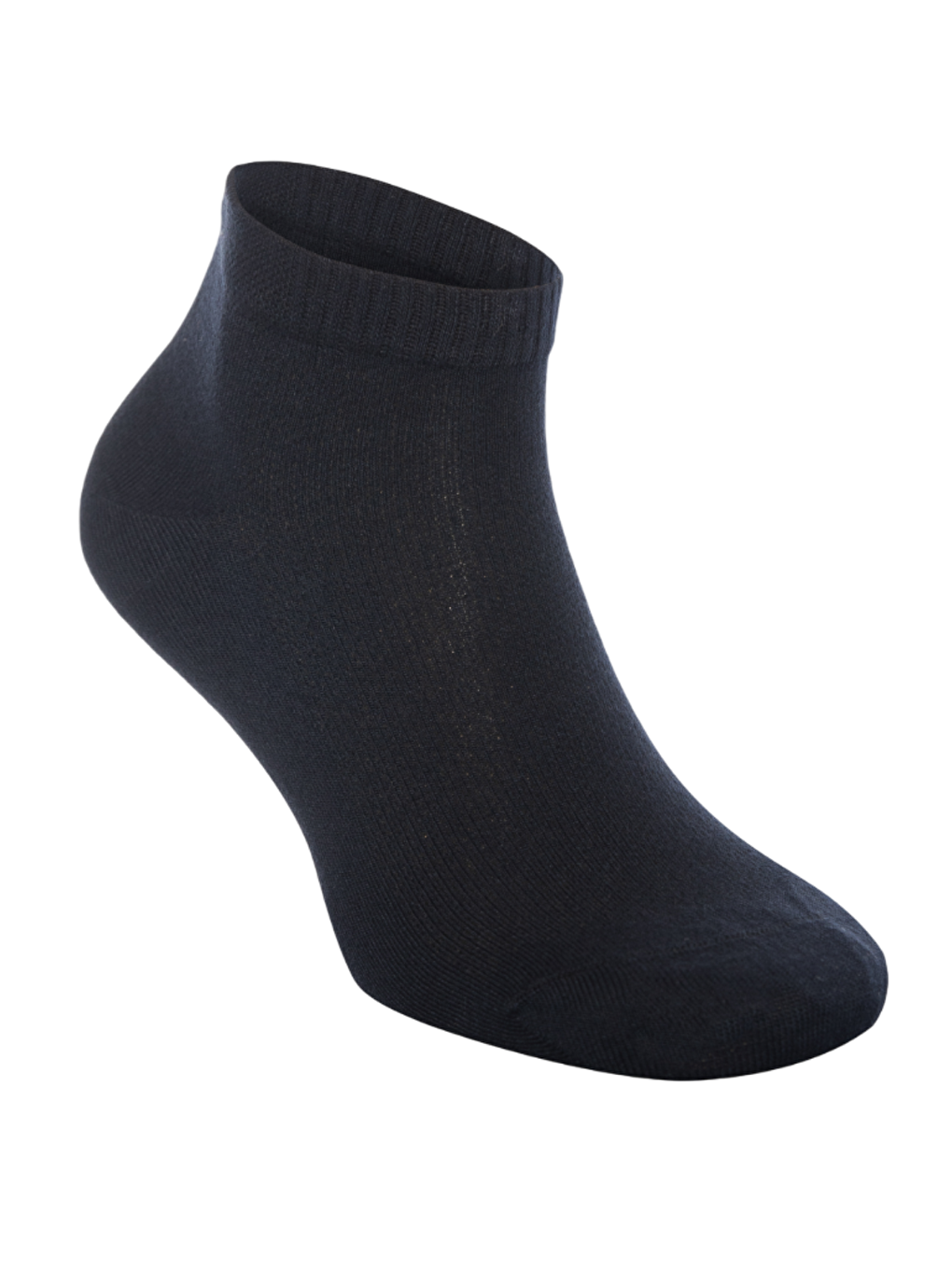 Erkek 12 li Bambu Lacivert Jakarlı Dikişsiz Patik Çorap Seti 10500-1