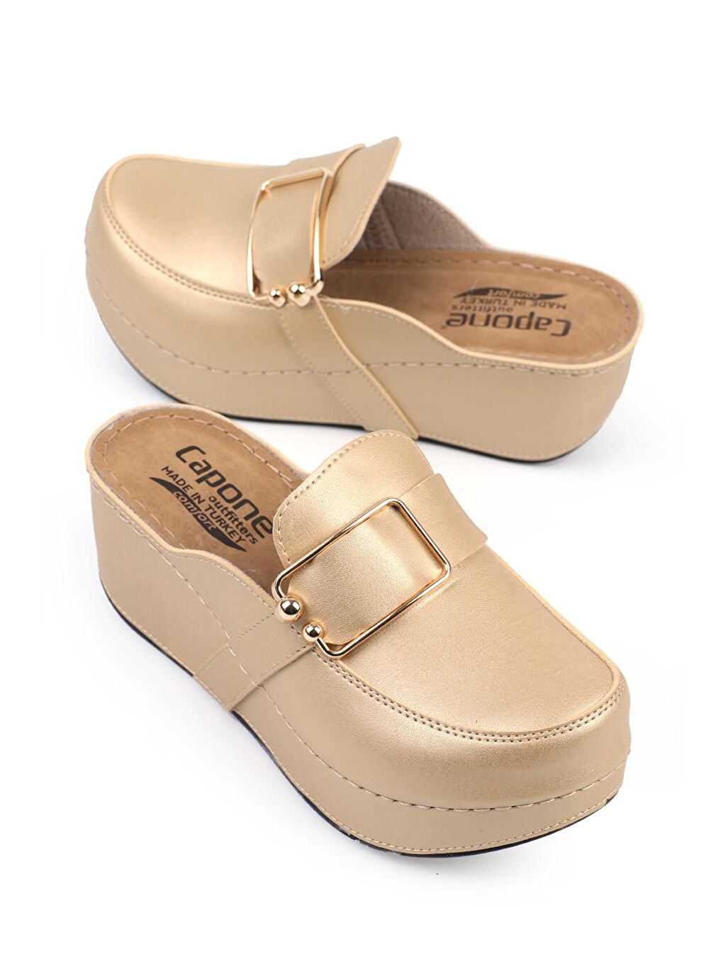 Sarı 612001 Kadın Terlik-4