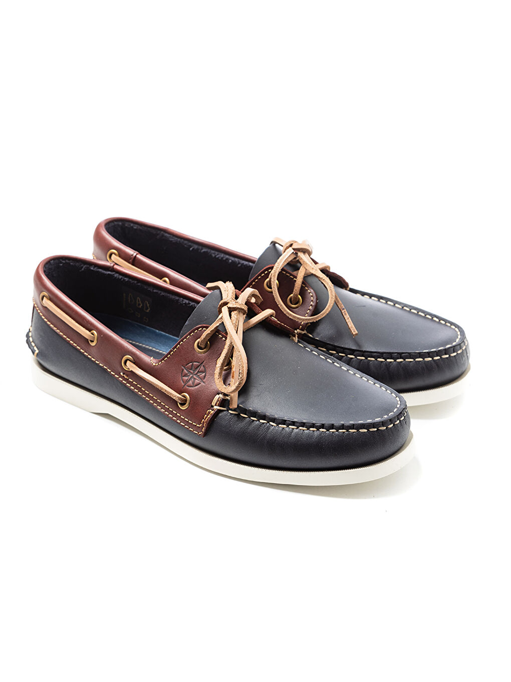 Lacivert Erkek Oxford ( Klasik) AG- 20060-B1 PULLUP LACI + PULLUP BRUNELLO 969 BEYAZ-2