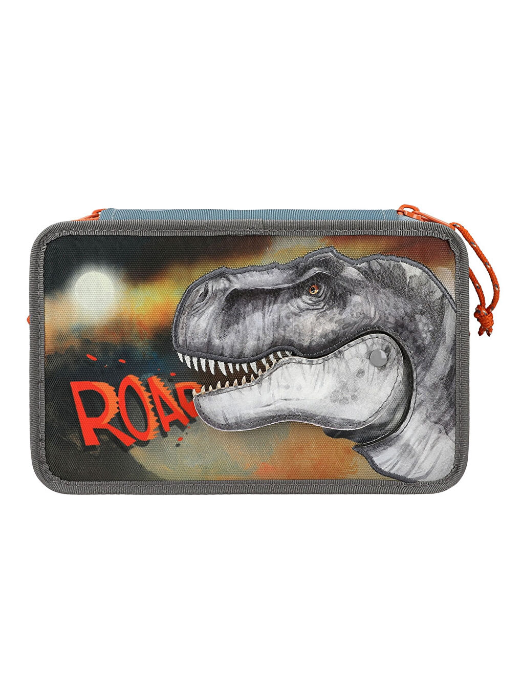 Dino World Renksiz Roar 3 Katlı İçi Dolu Kalem Çantası 411756 - 4