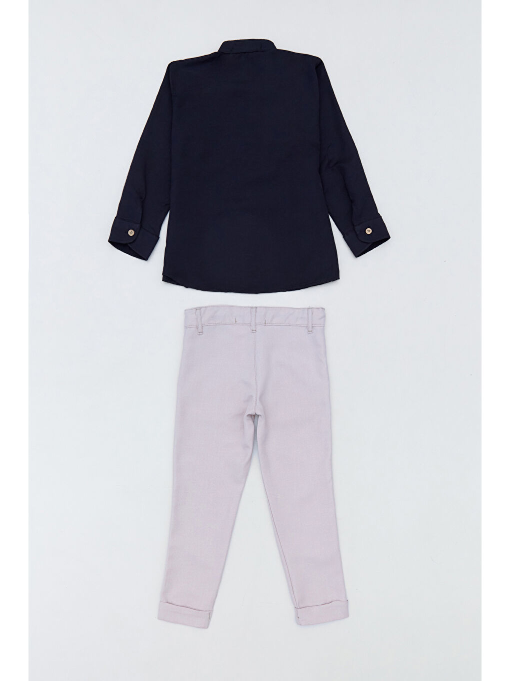 Siyah Düğmeli Cepli 2 Li Jogger Erkek Çocuk Takım-1