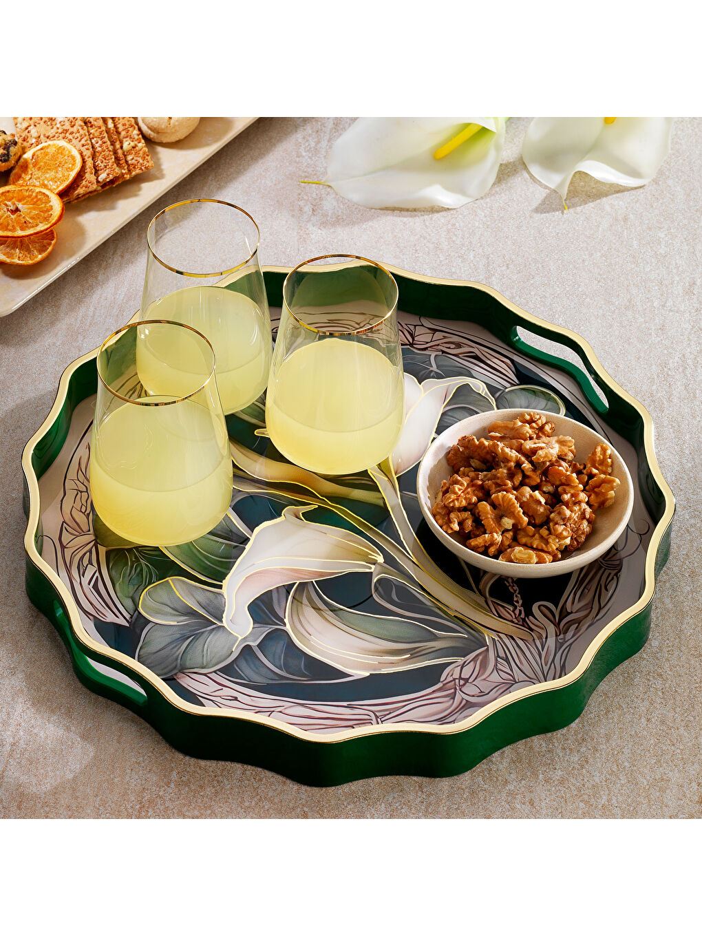 Aria Tepsi 1 Parça-Açık Yeşil