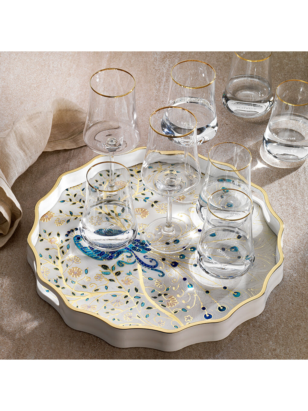 Aria Tepsi 1 Parça-Beyaz