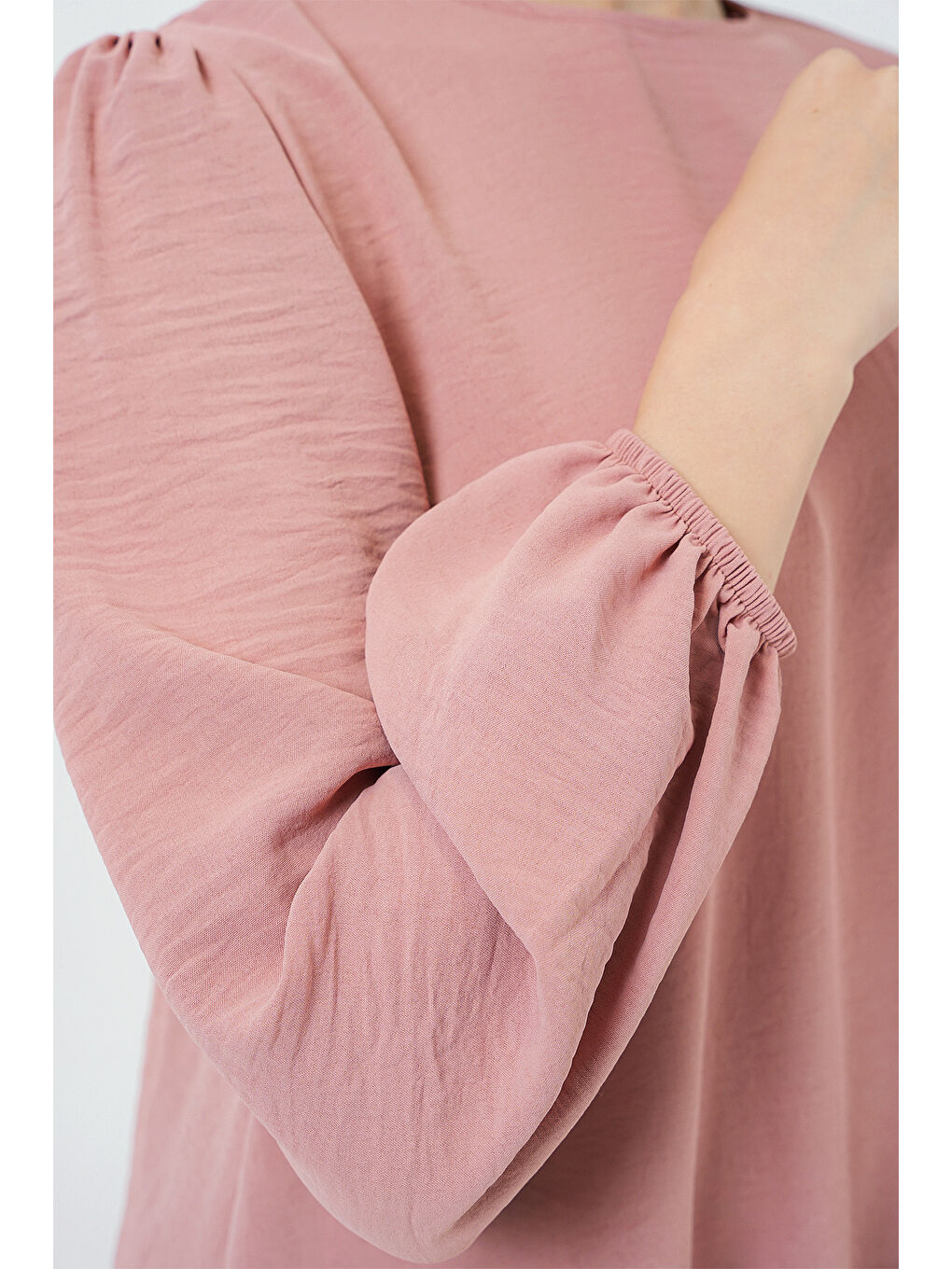 Pembe Kadın Ayrobin Tunik Pantolon Alt Üst Takım 6712 - Somon-4