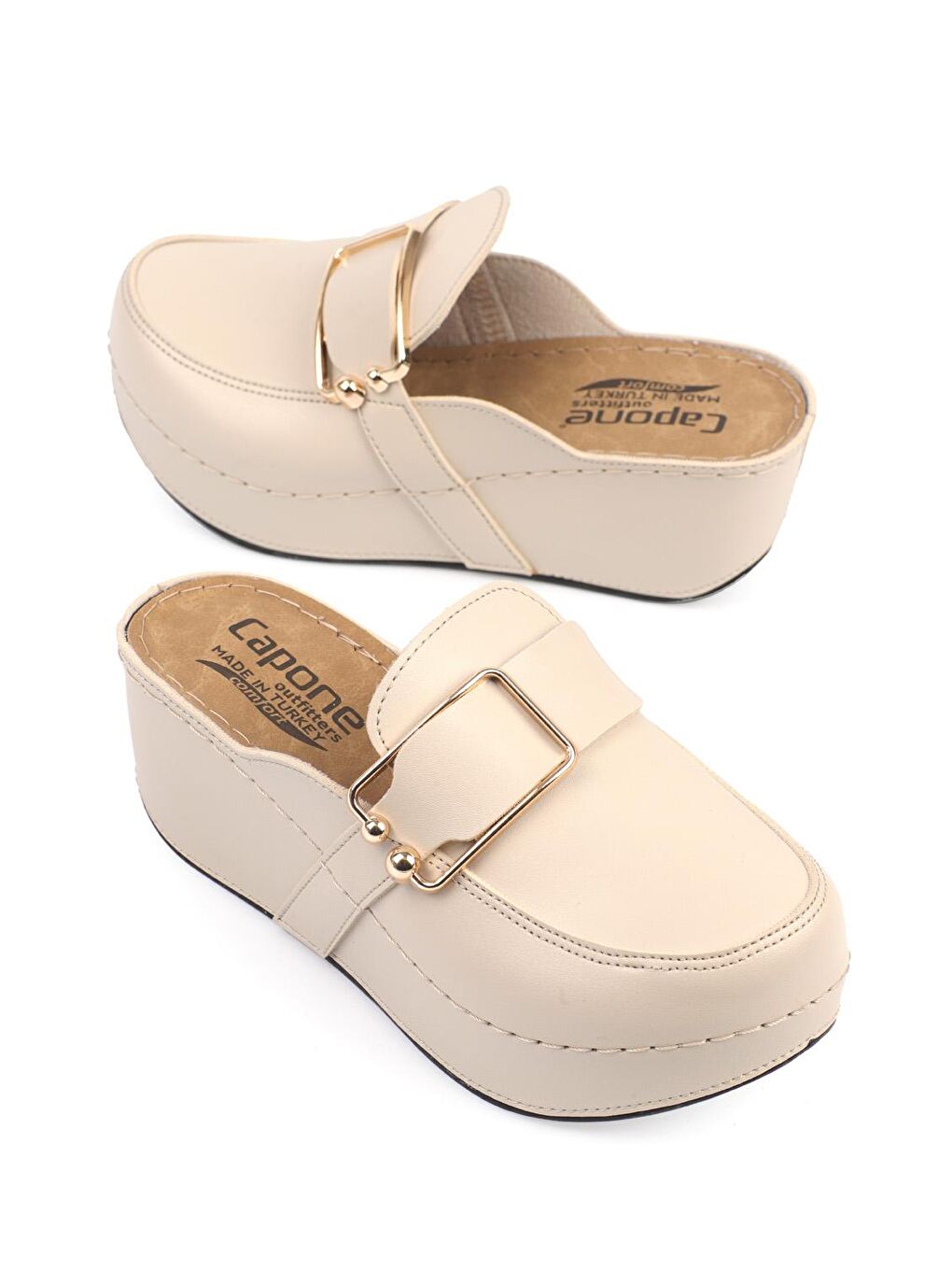 Bej 612001 Kadın Terlik-2