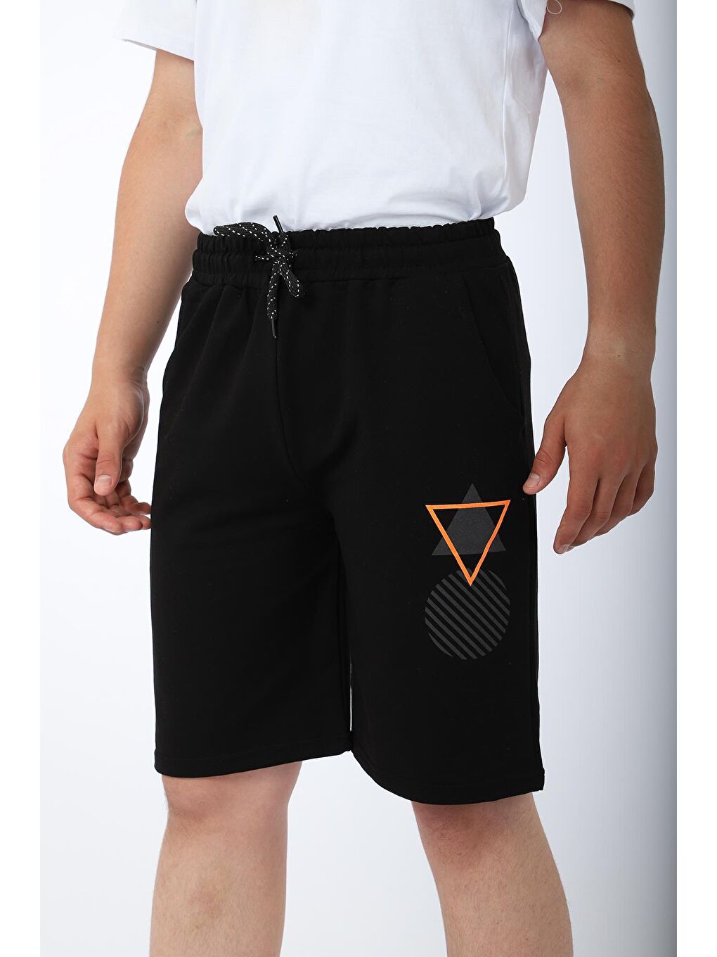 Mavi Erkek Çocuk Tshirt Şort Yazlık Takım California Baskılı-4