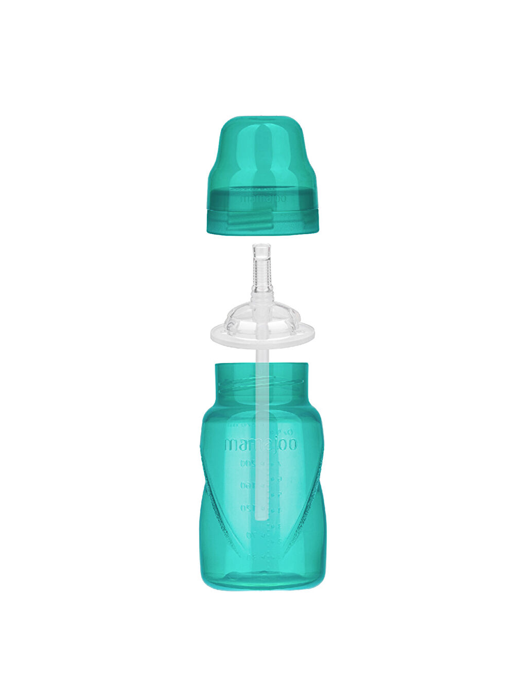 Akıtmaz Pipetli Bardak Yeşil 270 ml-2