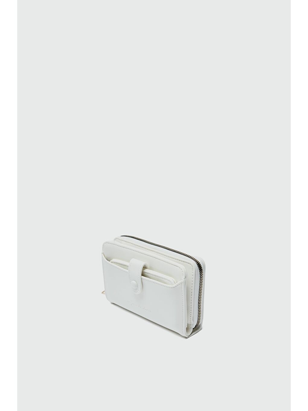 Angel Kartlık Detaylı Cüzdan Beyaz-2