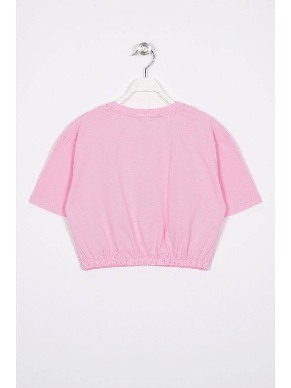 There Is Art  Baskılı Açık Pembe Renk Kız Çocuk Tişört-2