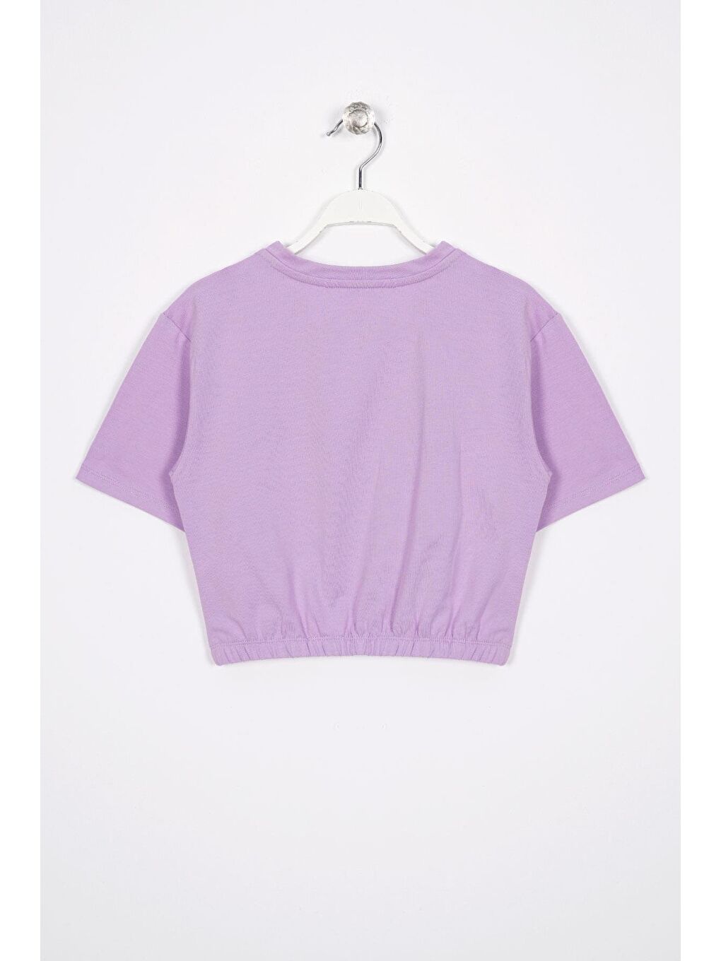 There Is Art  Baskılı Lila Renk Kız Çocuk Tişört-2