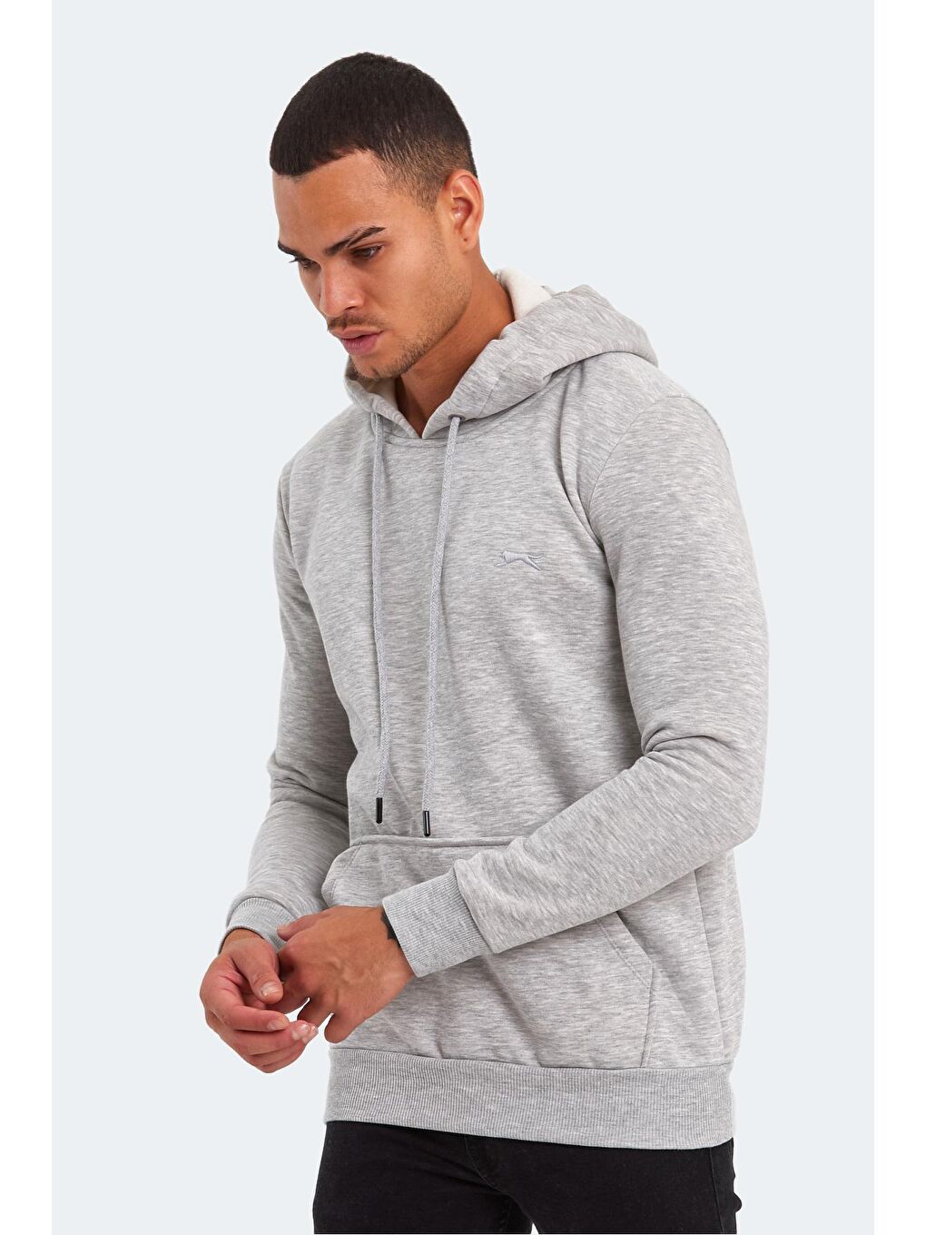 SLAZENGER Gri KEANS Erkek Sweatshirt Gri - 3