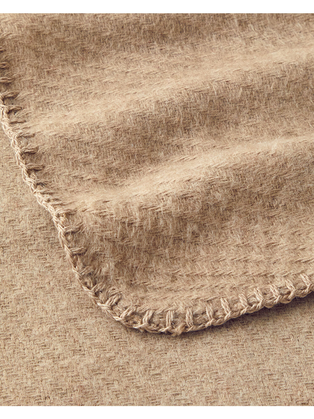 Bej Vividline Koltuk Şalı 130x170 cm Vizon-2