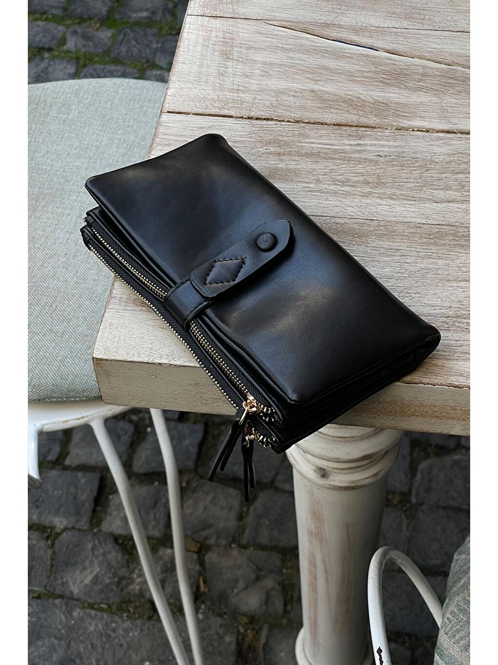 Mary Portföy Cüzdan Siyah-5