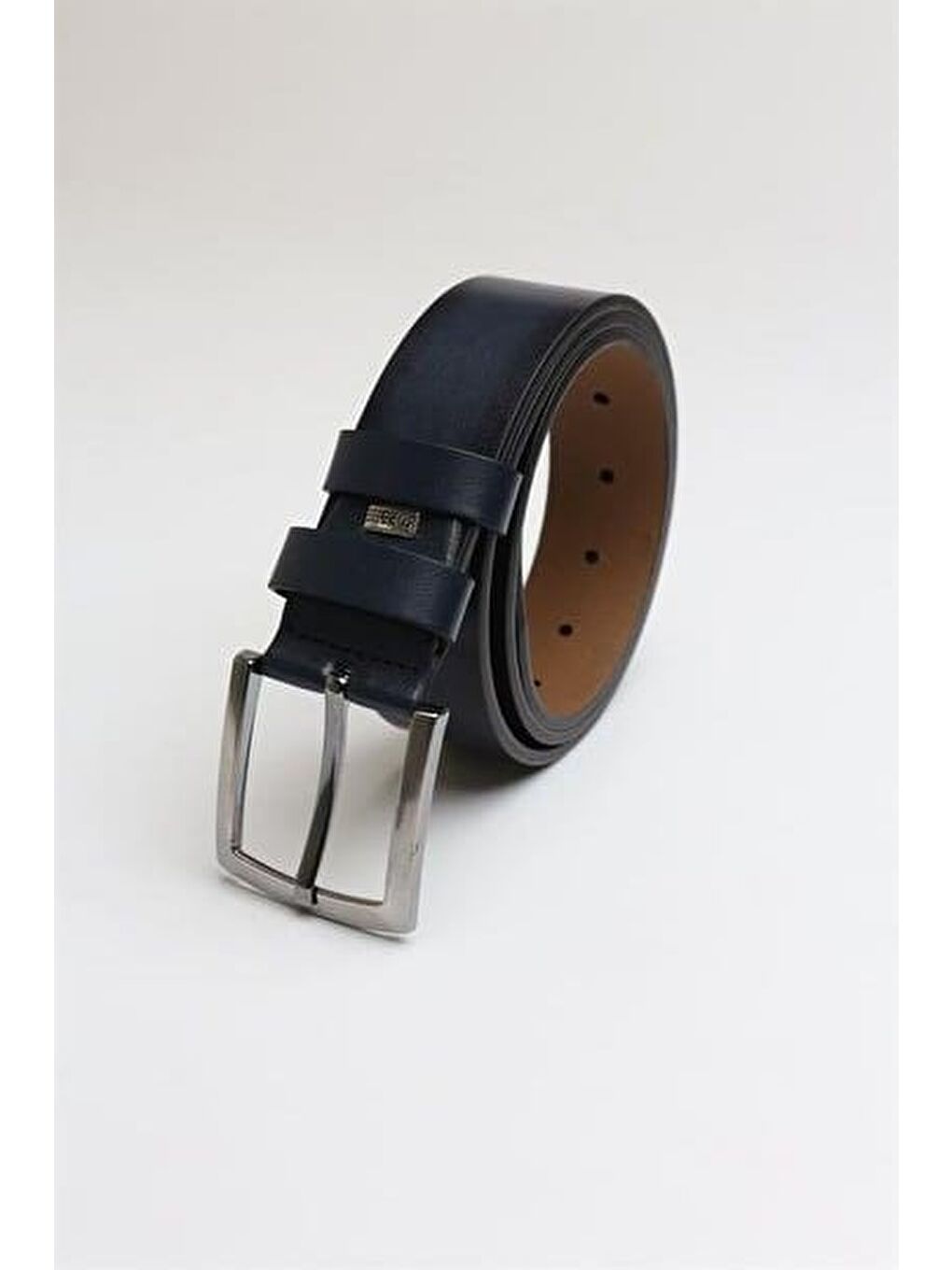 Koyu Lacivert Tokalı 4 Cm Analin Kemer 1046230201