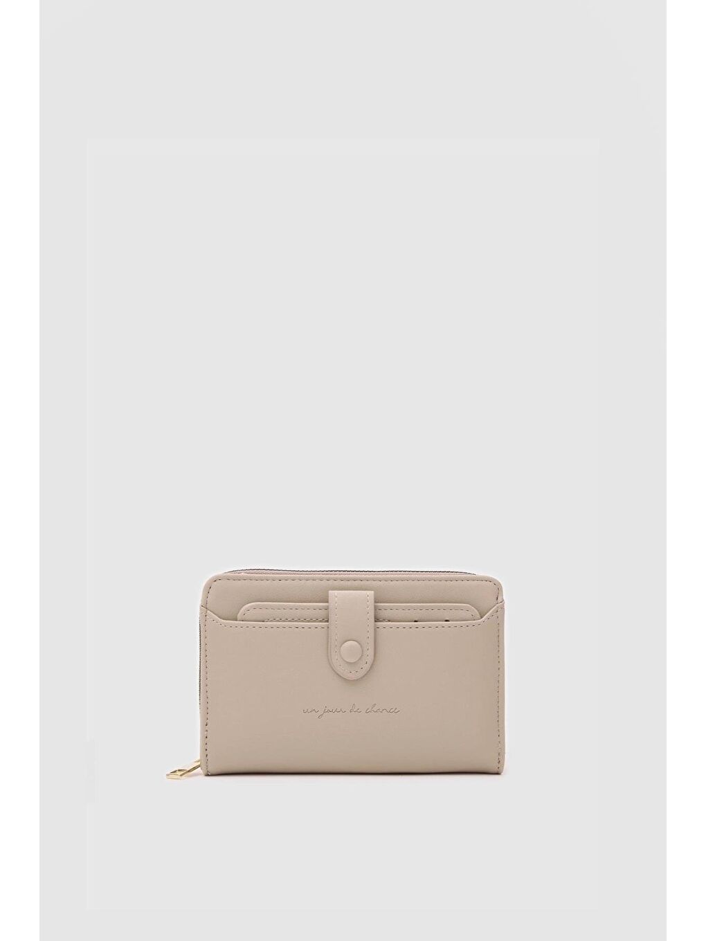 Angel Kartlıklı Cüzdan Bej