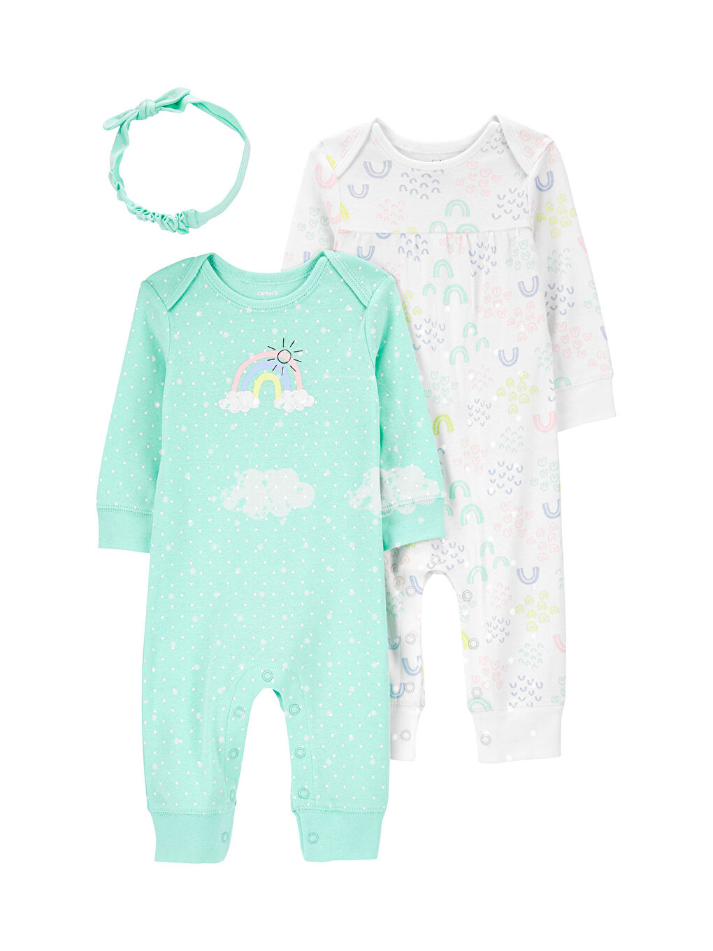 Carter's Karışık Kız Bebek Tulumlu Set