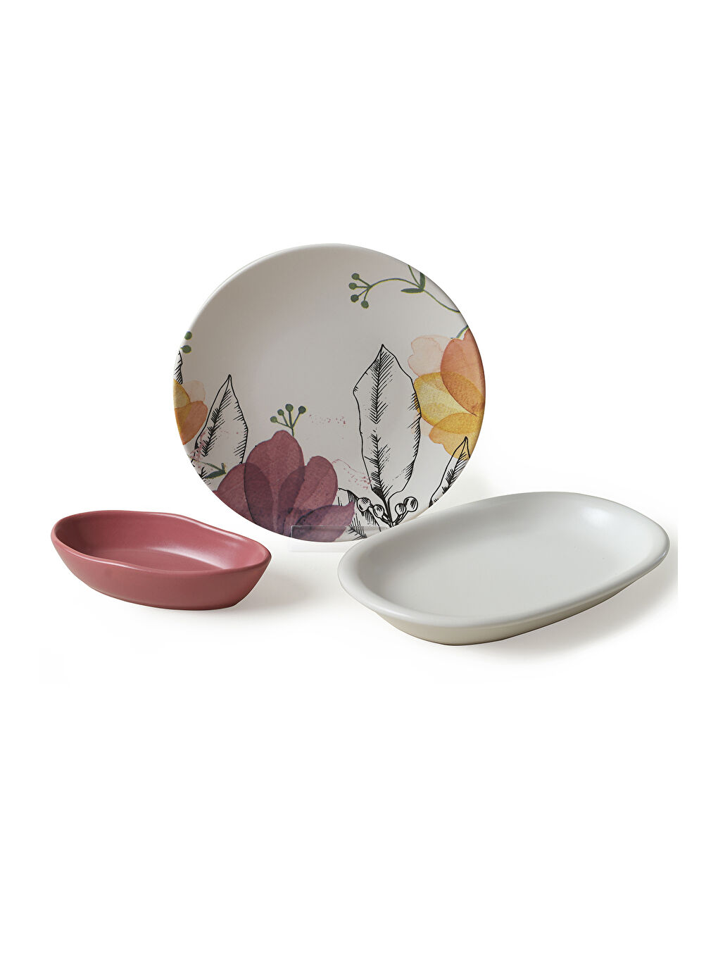 Karışık Lilia Kahvaltı Takımı 10 Parça 4 kişilik-6