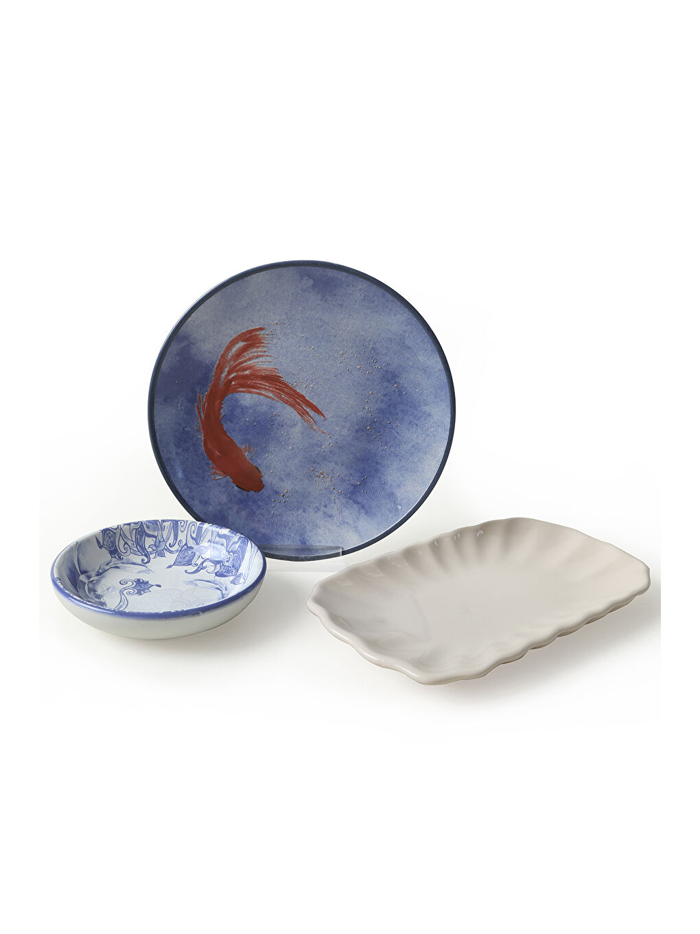 Karışık Koi Kahvaltı Takımı 10 Parça 4 kişilik-6