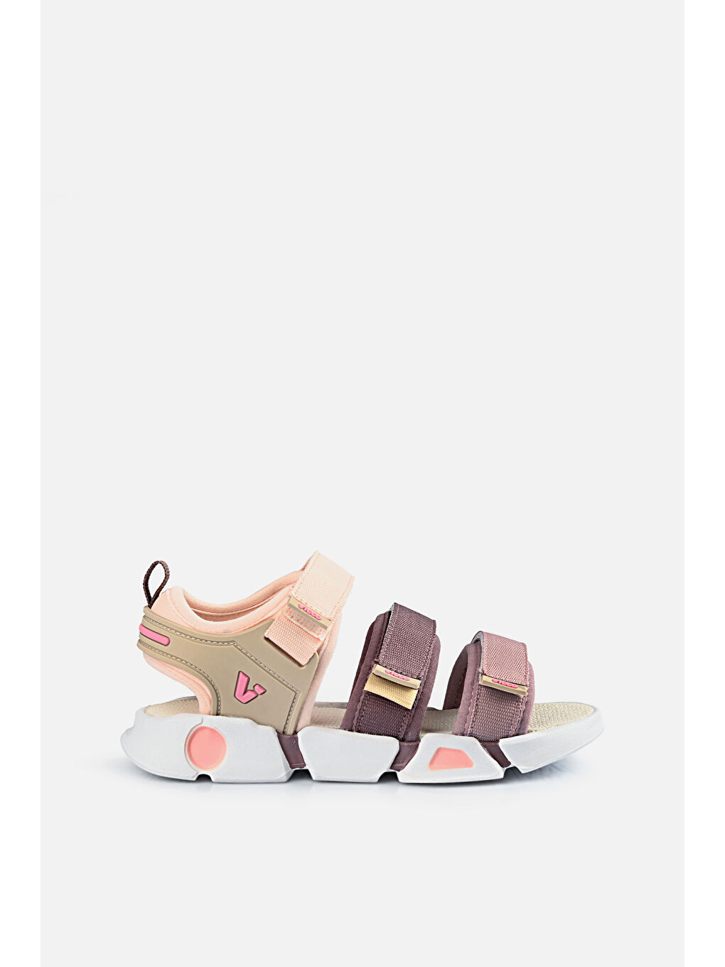 Pembe Gorbi Basic Kız Çocuk Pudra Sandalet-2