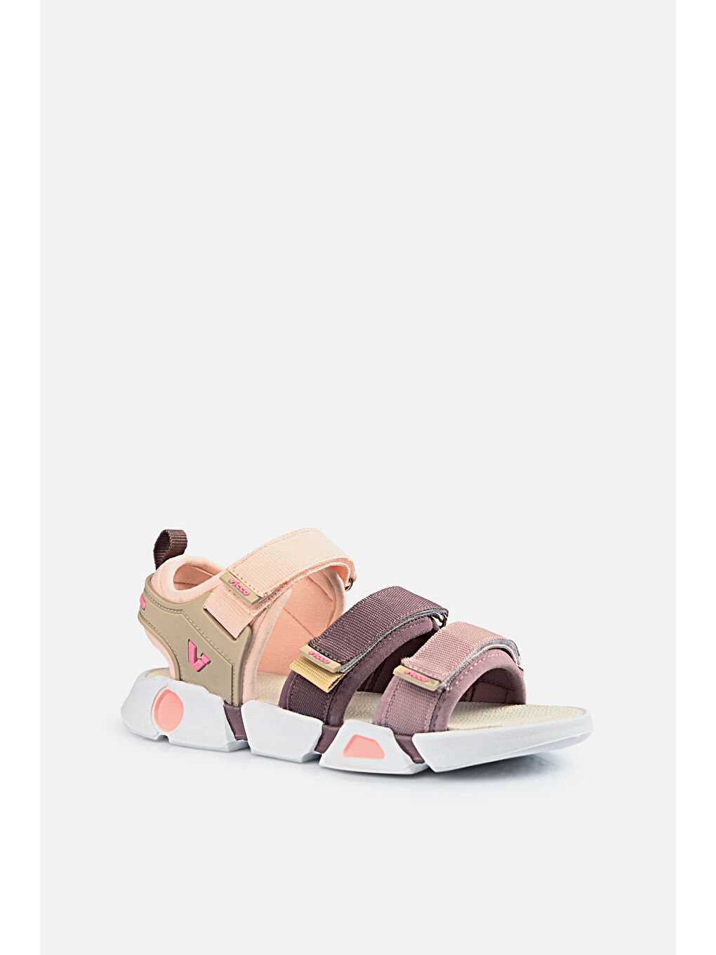 Pembe Gorbi Basic Kız Çocuk Pudra Sandalet-3