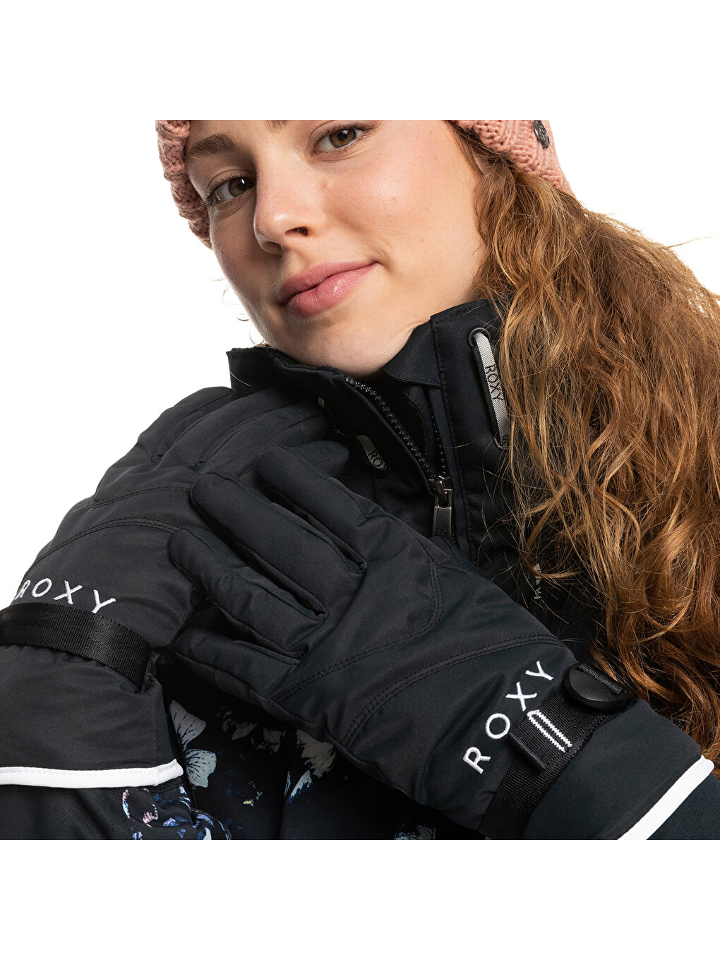 Roxy Jetty Solid Gloves Kadın Siyah Eldiven-1