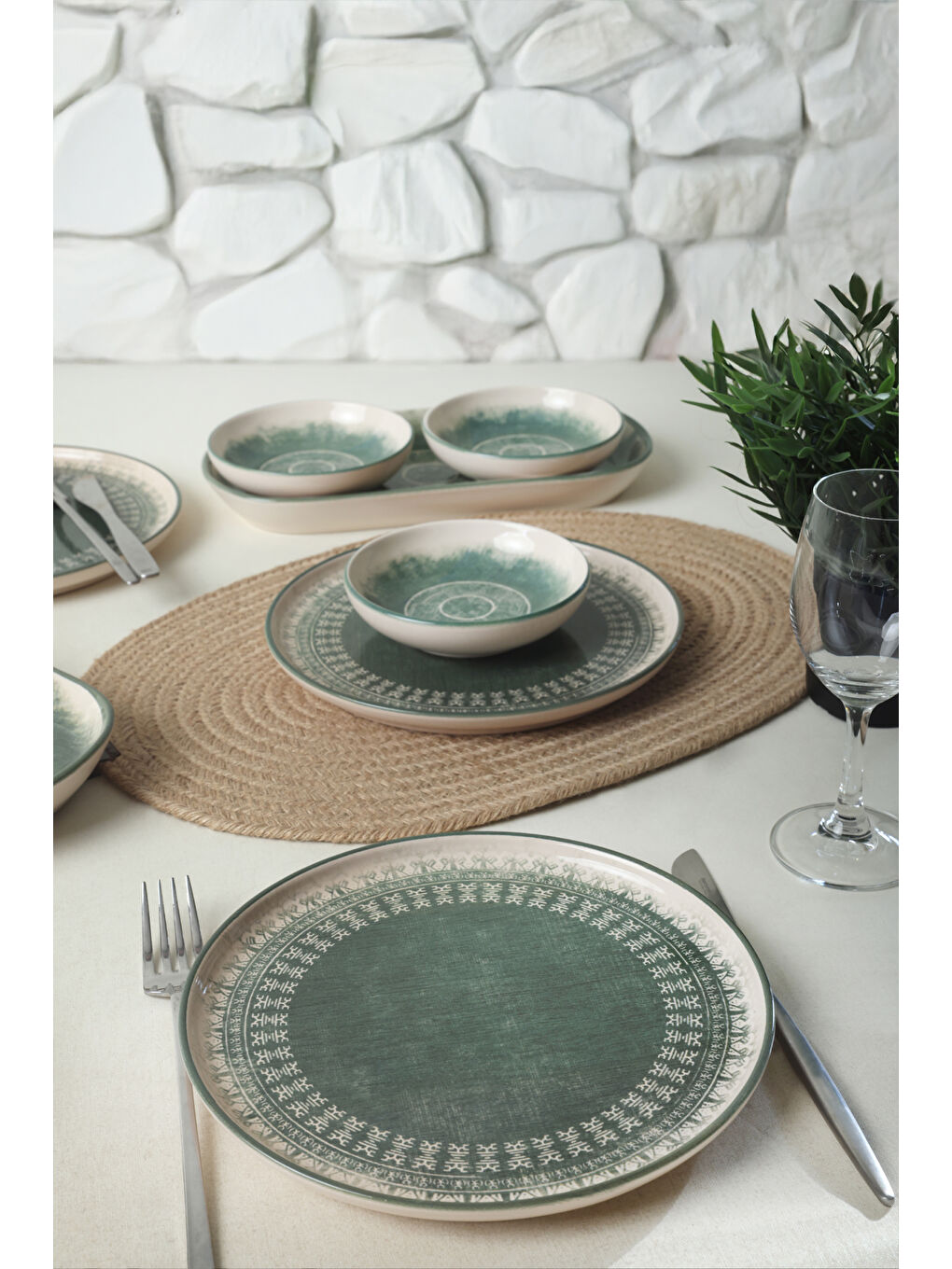 Karışık Maya Kahvaltı Takımı 10 Parça 4 kişilik-4