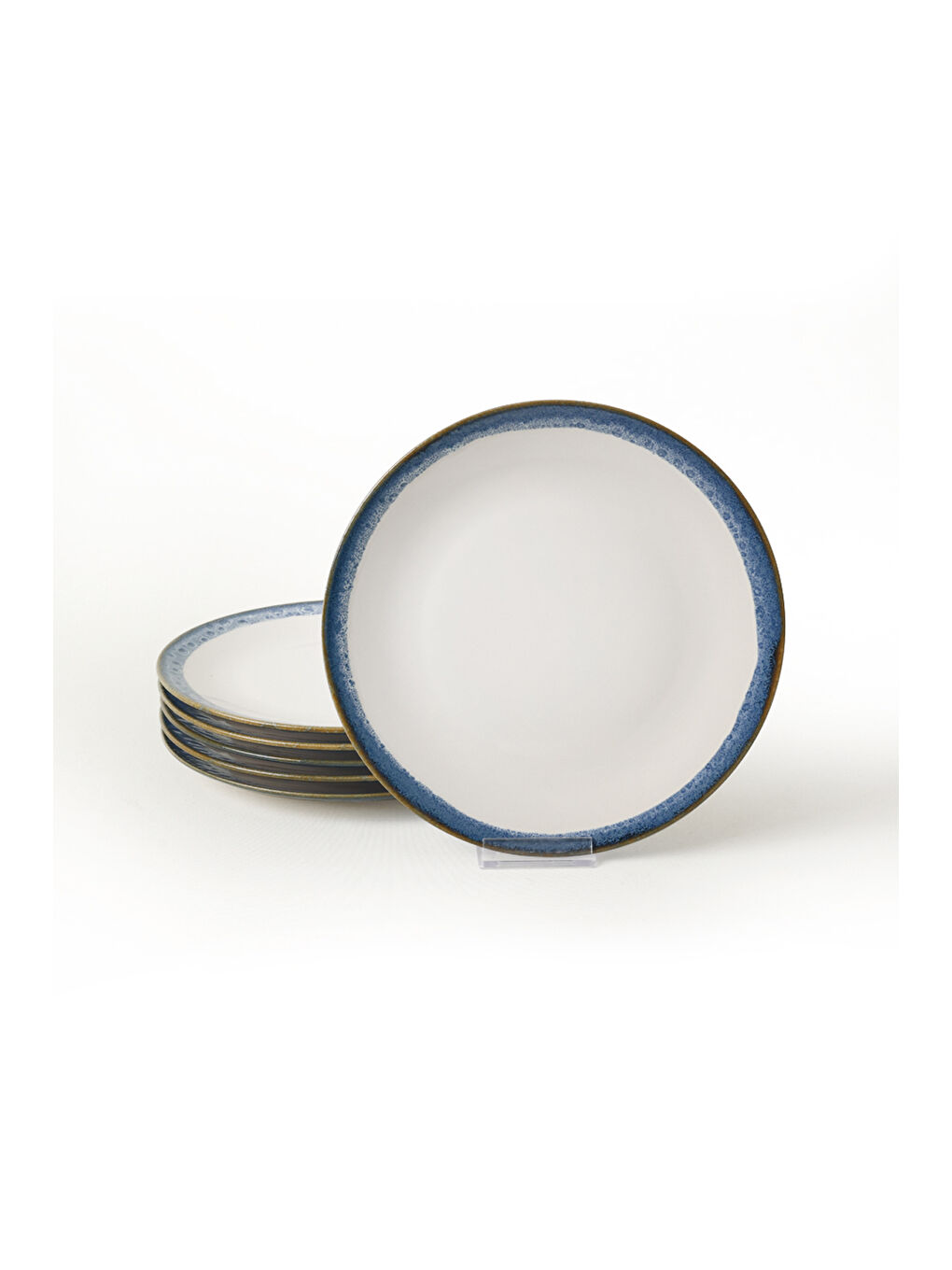 Karışık Reaktif Kobalt Ege Servis Tabağı 26 cm 6 Adet-6
