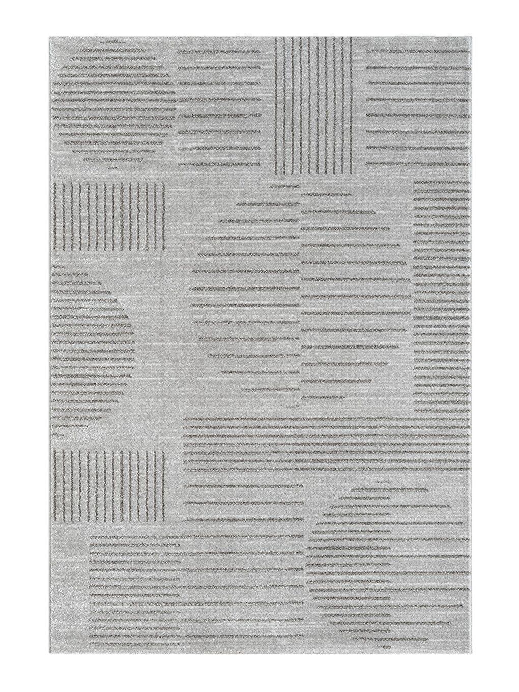 Gri Claude 1635 Modern Dokuma Halı Yumuşak İplikli-100x300-4