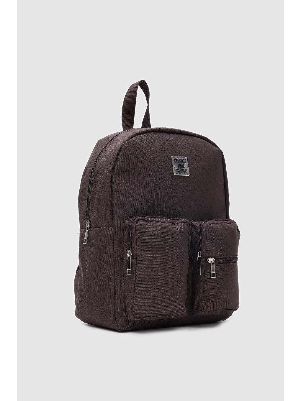 Kahverengi Shine Sırt Çantası Acı Kahve-2