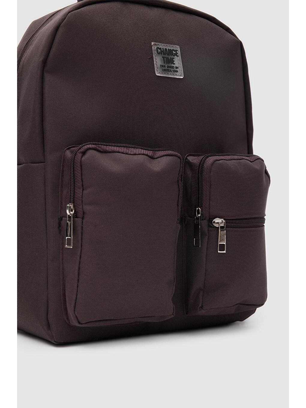 Kahverengi Shine Sırt Çantası Acı Kahve-3