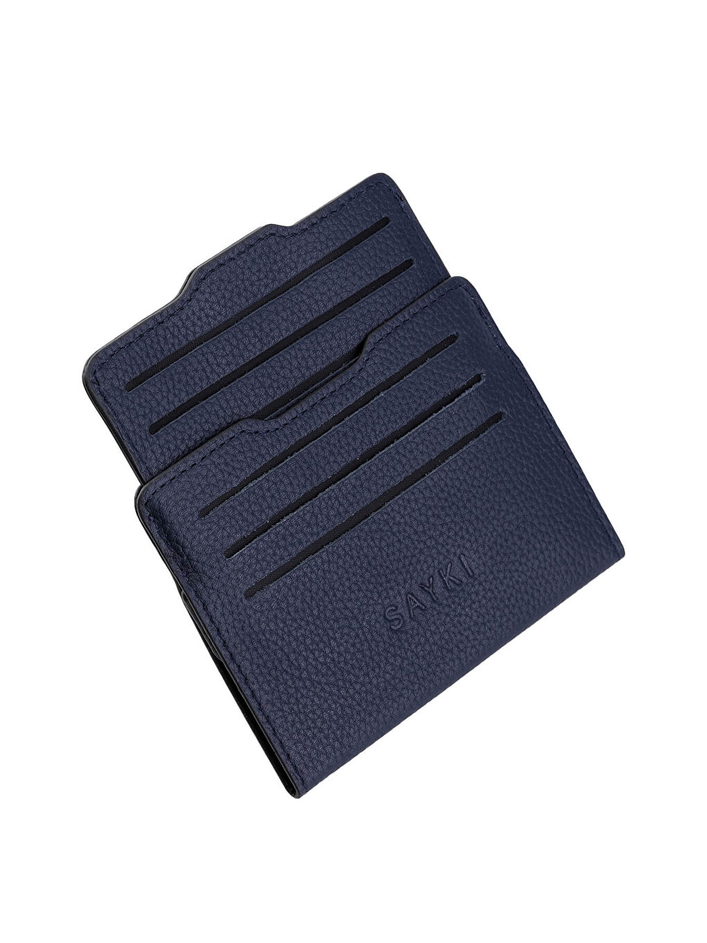 Lacivert Floter 100% Deri Cüzdan