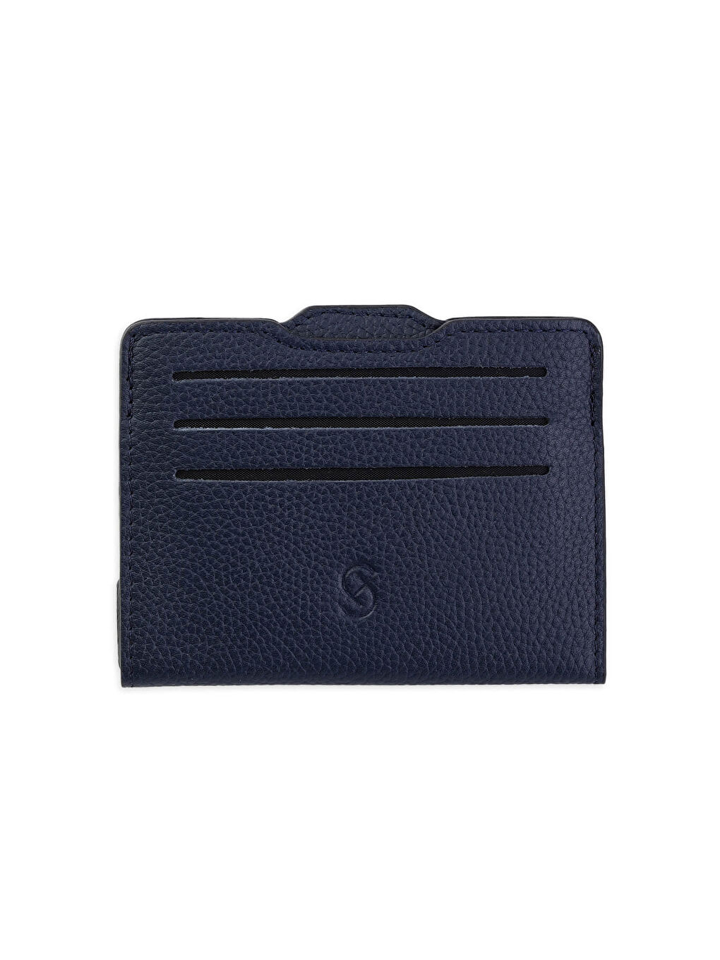 Lacivert Floter 100% Deri Cüzdan-2