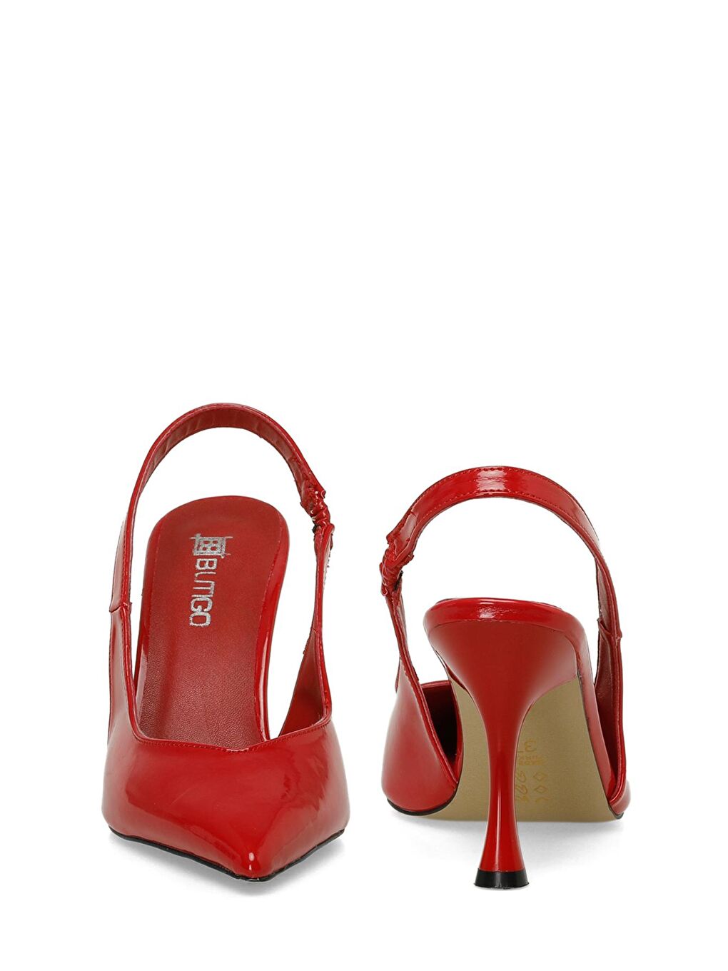 VICTORIA 4FX Kırmızı Kadın Topuklu Ayakkabı-4