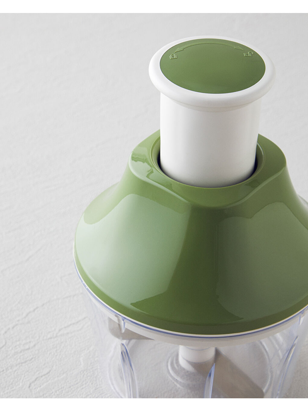 Alissa Plastik El Rondosu Mutfak Gereci 13,2x13,2x15,3 cm Yeşil-2