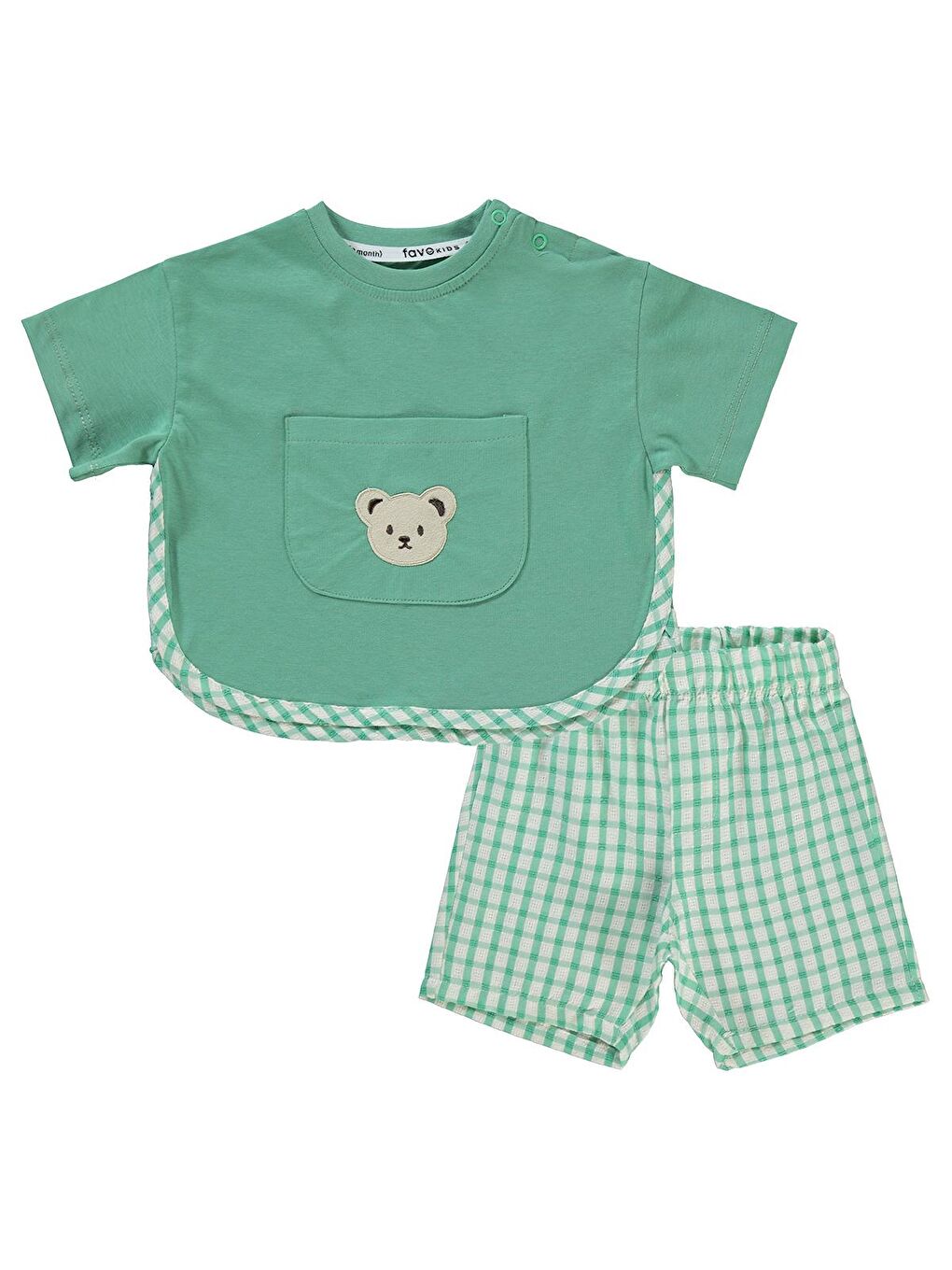 Erkek Bebek Takım 6-18 Ay Yeşil
