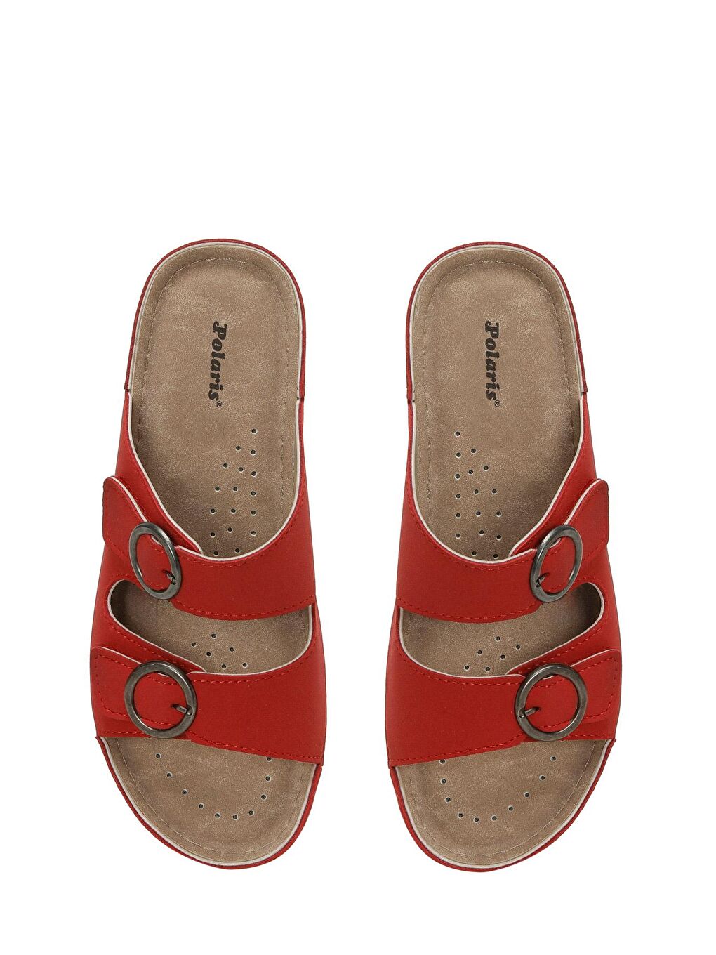 166422.Z4FX Kırmızı Kadın Terlik-3