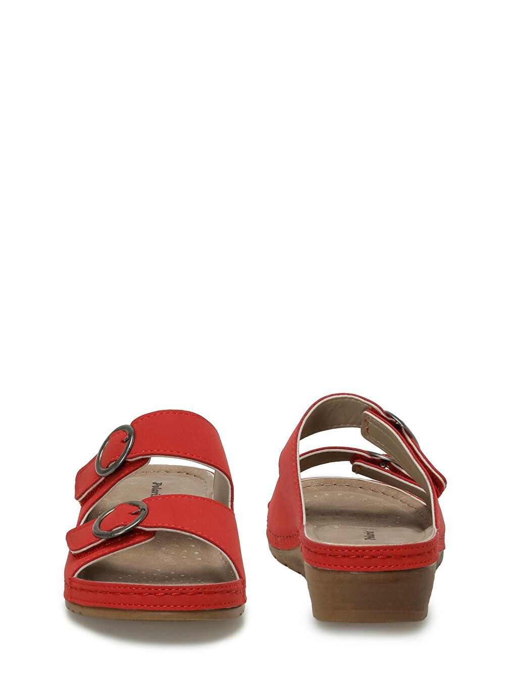 166422.Z4FX Kırmızı Kadın Terlik-4