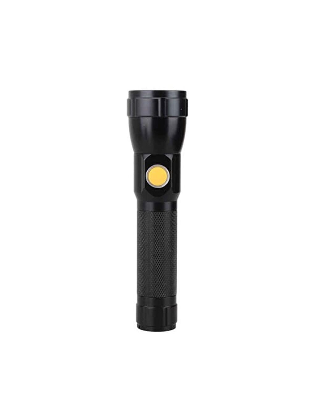 PT-9676 Usb Şarjlı El Feneri - Siyah