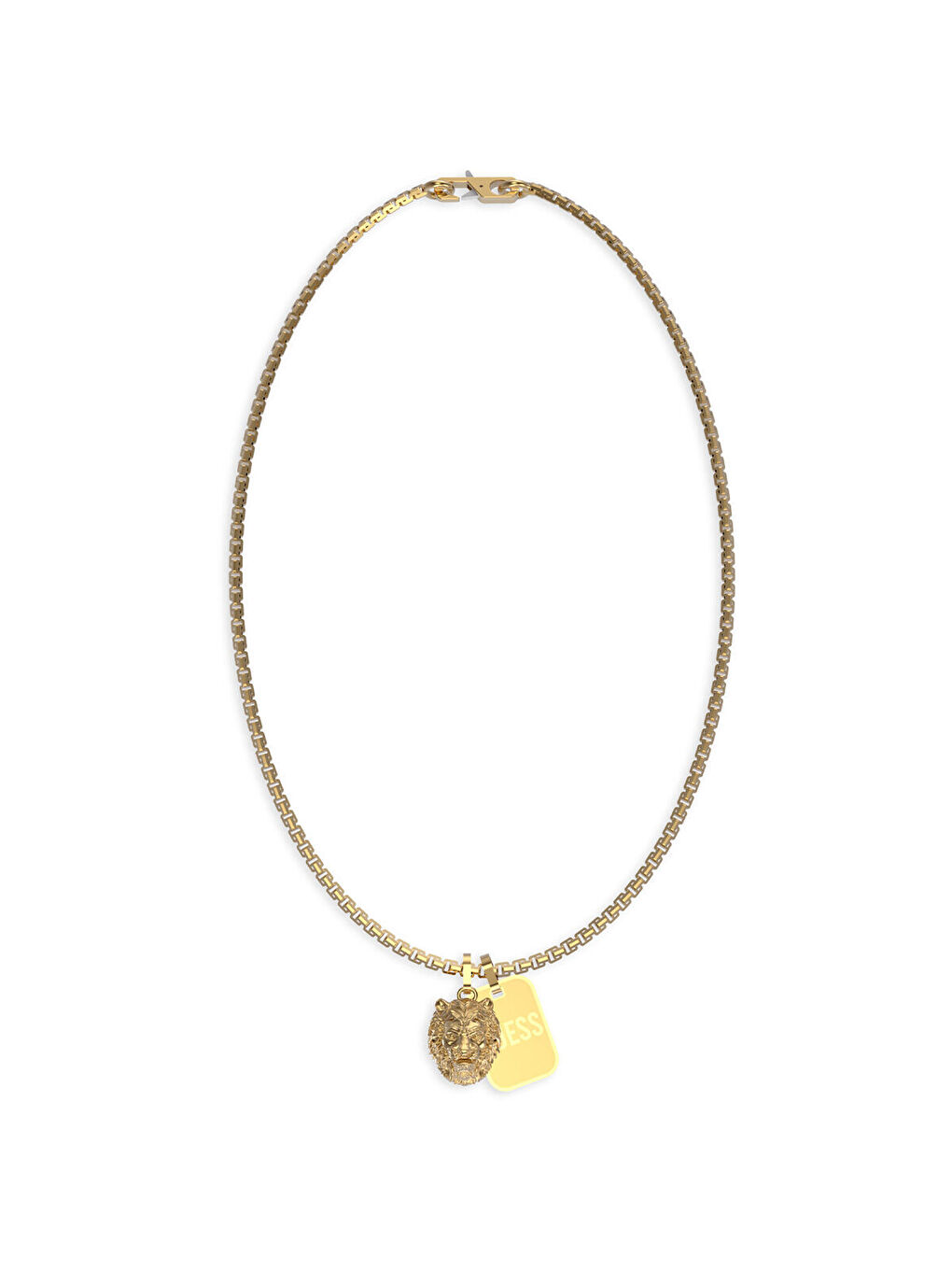 Sarı JGUJUMN01300JWYGTU Erkek Kolye