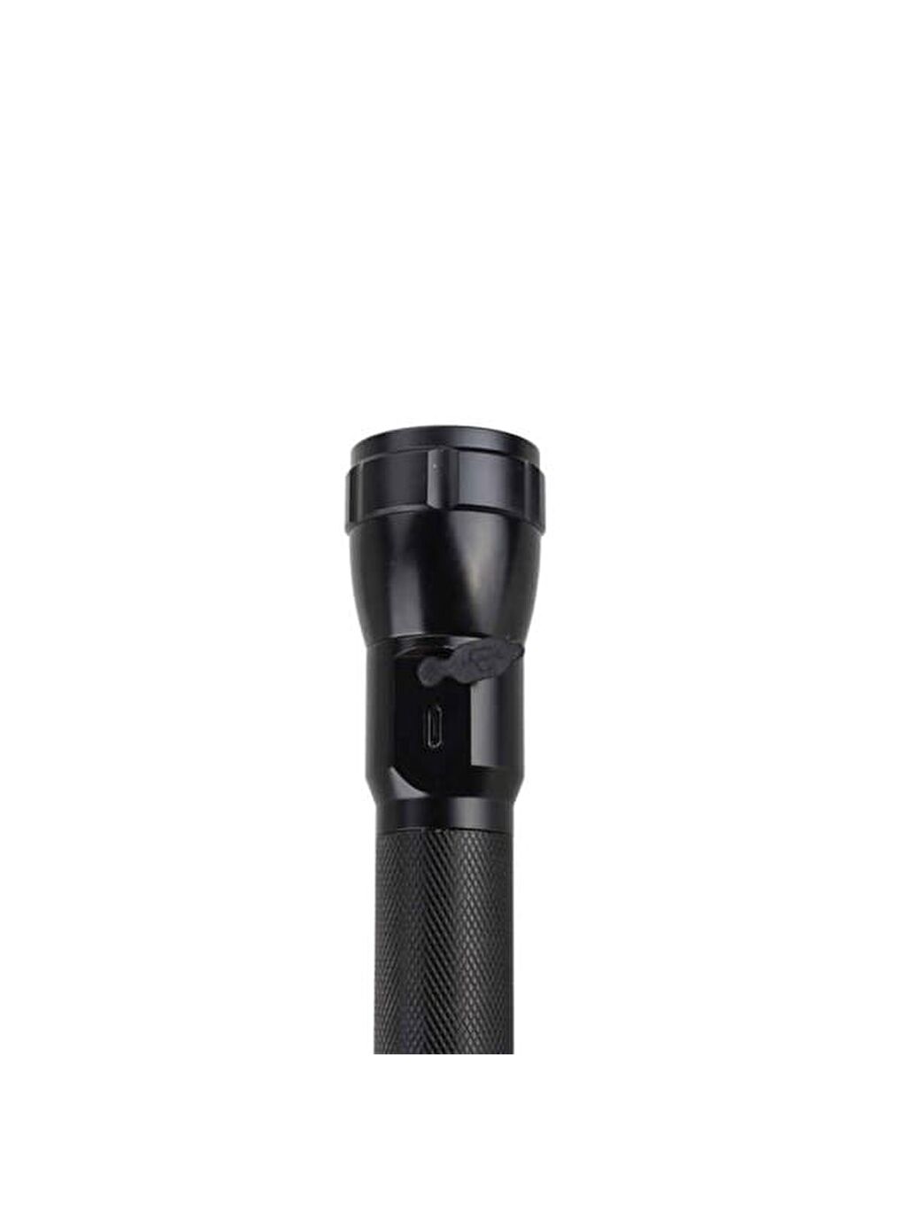 PT-9676 Usb Şarjlı El Feneri - Siyah-2