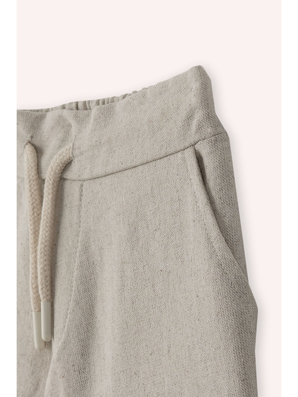 Ekru Erkek Çocuk Şort-1