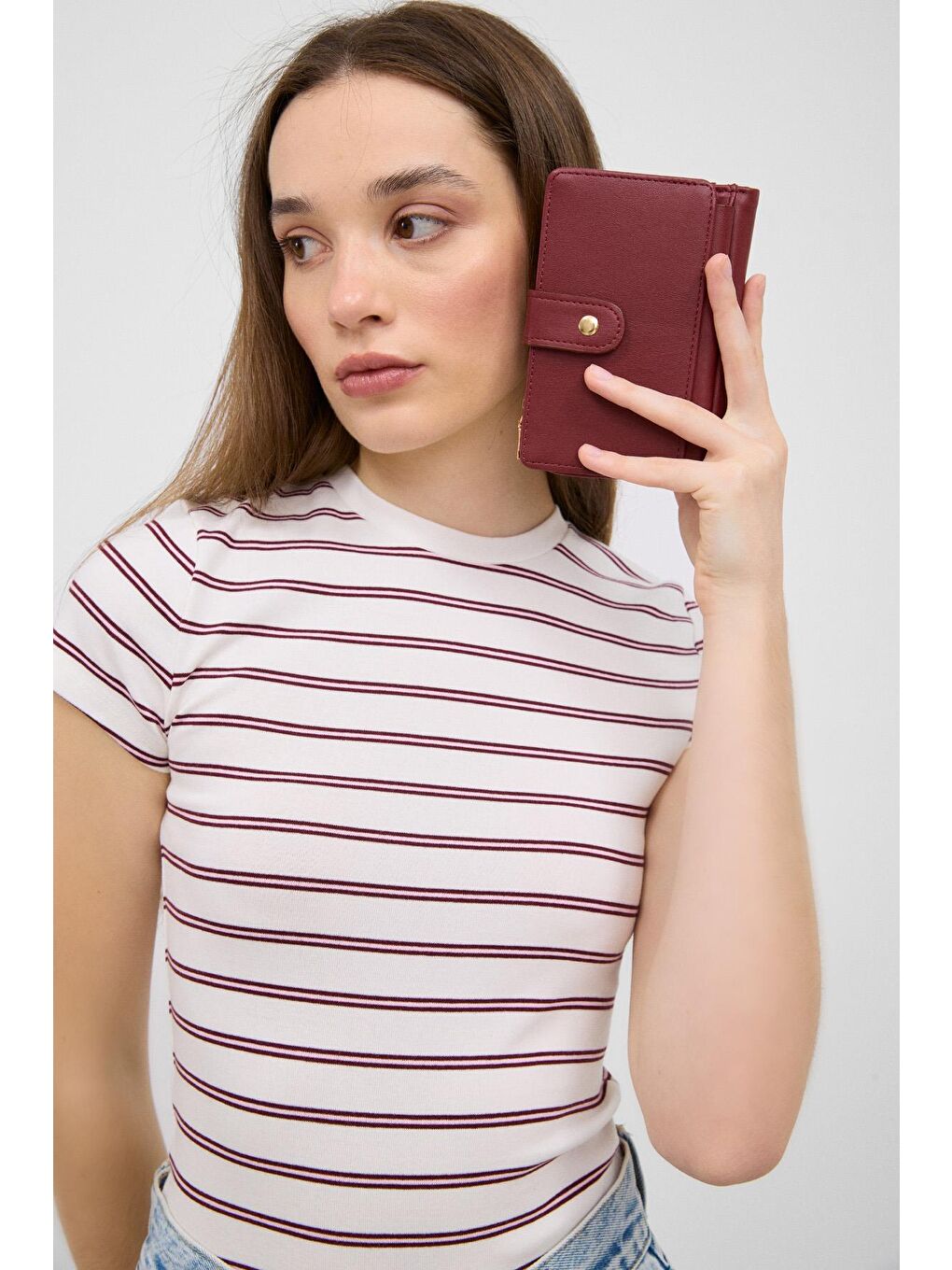 Nikki Cüzdan  Bordo-1