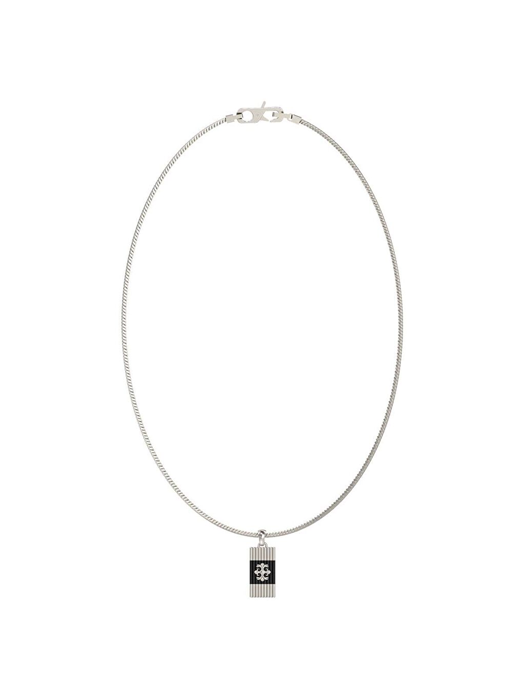 Gri JGUJUMN05067JWSTBKTU Erkek Kolye